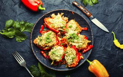 Quinoa Stuffed Bell Peppers